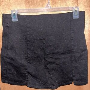 Black Mini Skort